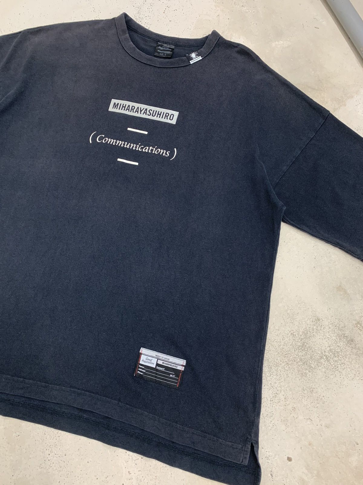 GU VINTAGE SUNFADED GOOD INSPIRATION BY MIHARAYA SUHIRO TEE Size US L / EU 52-54 / 3 - 4 Thumbnail