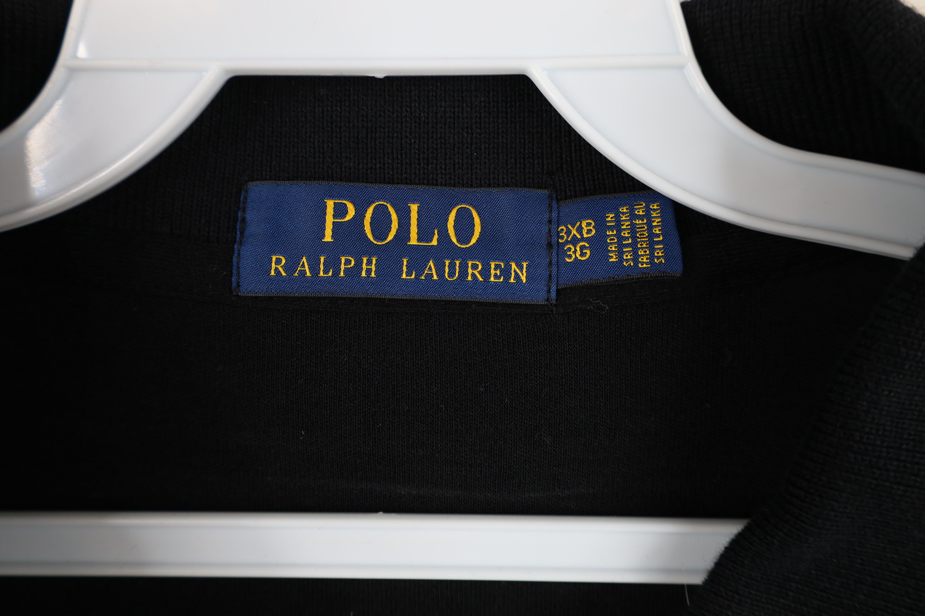 Ralph Lauren Vintage Y2K Ralph Lauren Cotton Touch Golf Polo Shirt Black Size US XXL / EU 58 / 5 - 8 Thumbnail