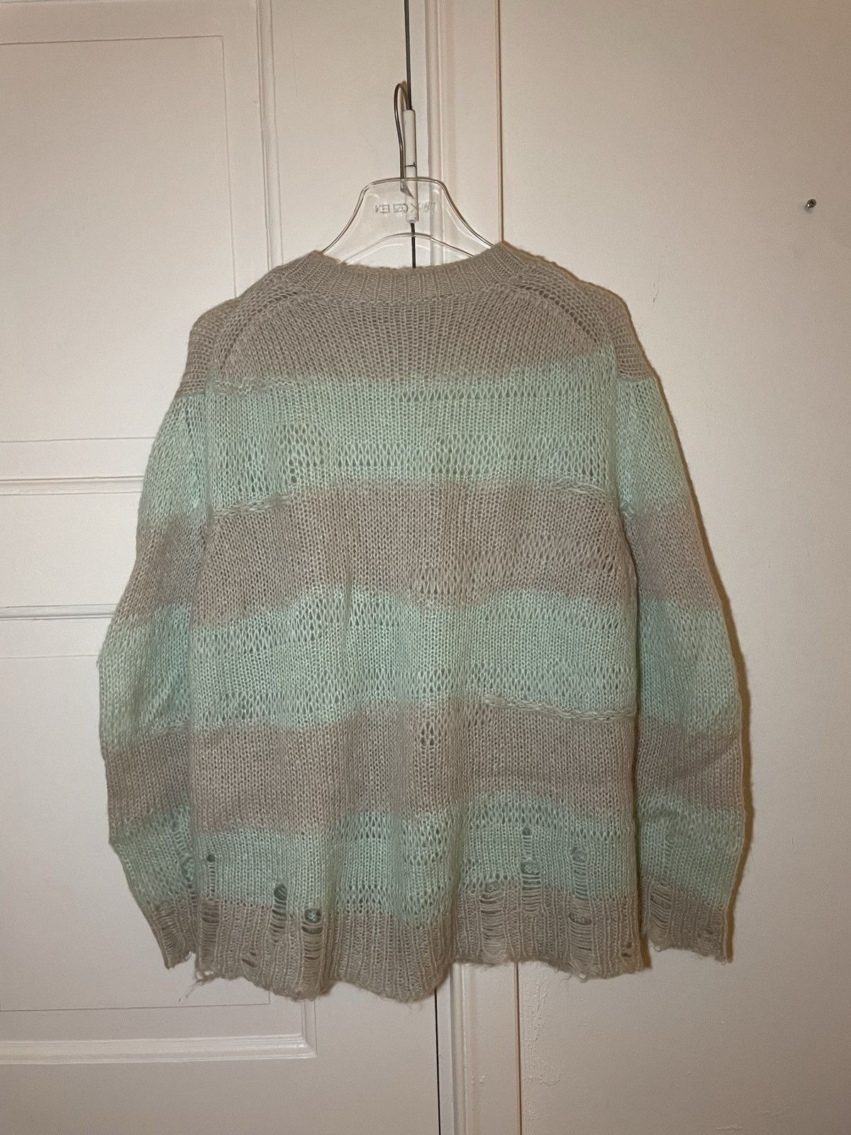 Acne Studios Acne Studios striped Kurt Cobain distressed sweater knit Size US S / EU 44-46 / 1 - 5 Thumbnail