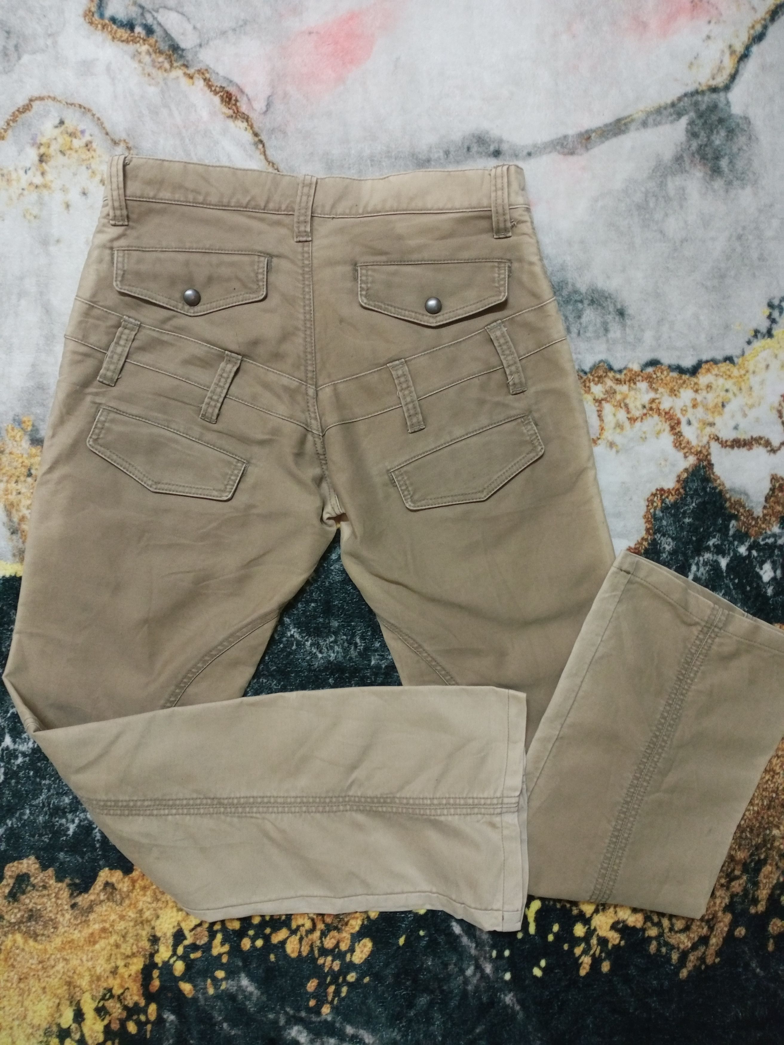 Issey Miyake Rare Vintage Tete Homme Issey Miyake Double Waist Pants Size US 32 / EU 48 - 4 Thumbnail