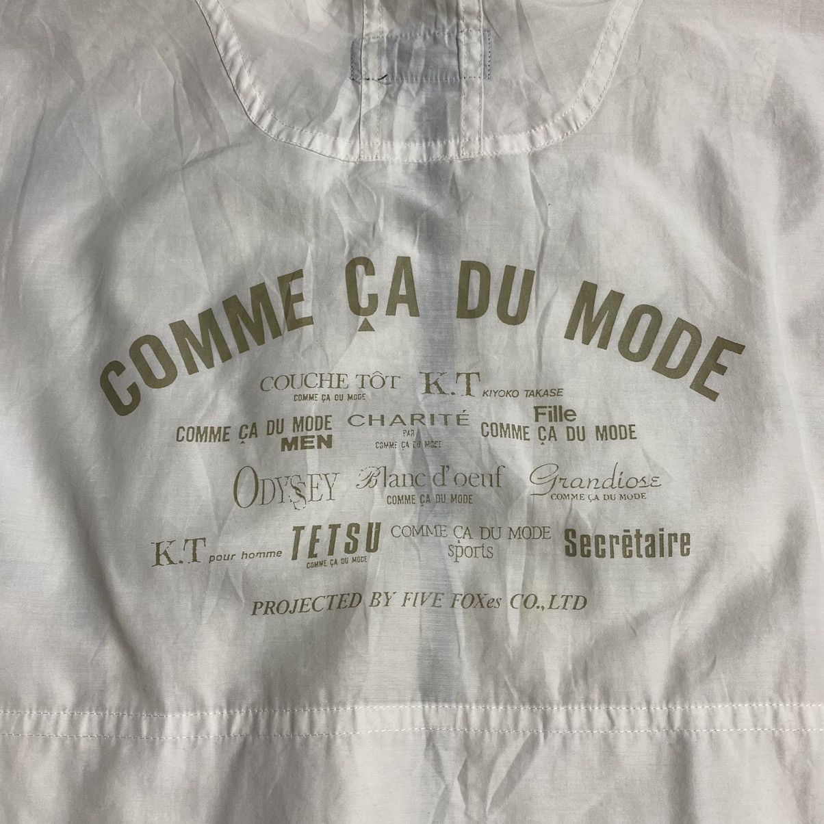 Comme Ca Ism × Japanese Brand Vintage Comme Ca Du Mode hoodie jacket Size US XL / EU 56 / 4 - 6 Thumbnail