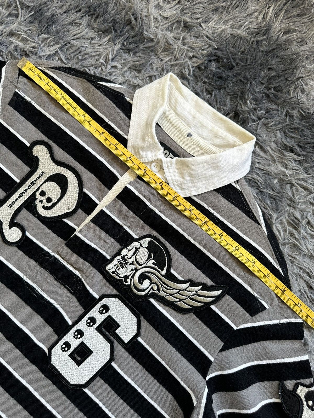 PPFM 2011A/W PPFM - ''RULE 05'' Striped polo long sleeve Size US L / EU 52-54 / 3 - 10 Thumbnail