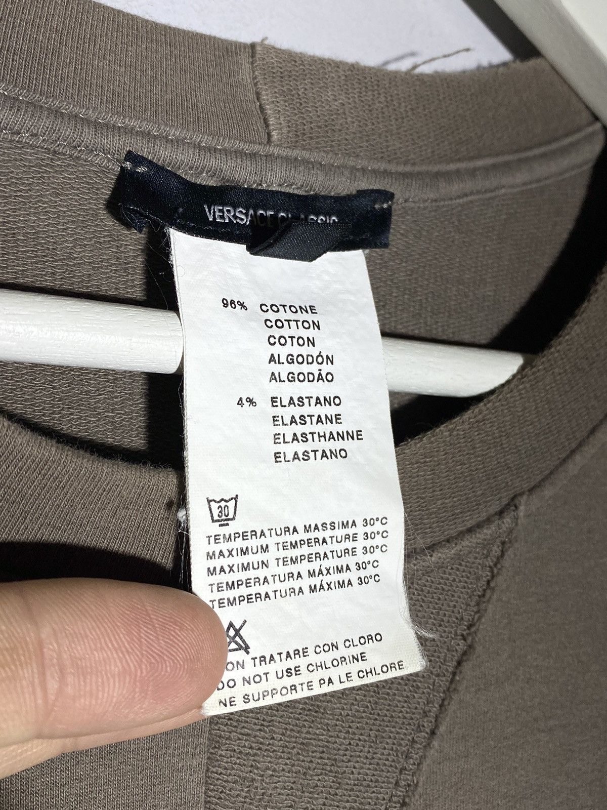 Versace × Vintage Versace Classic vintage reversible logo designed sweatshirt Size US L / EU 52-54 / 3 - 12 Thumbnail