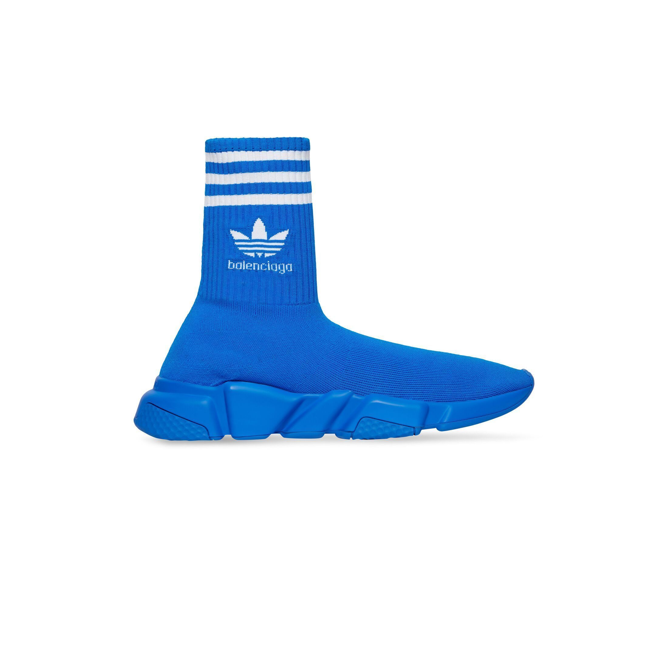 o1la1rc1a1123 BALENCIAGA / adidas Speed Sneakers in Blue