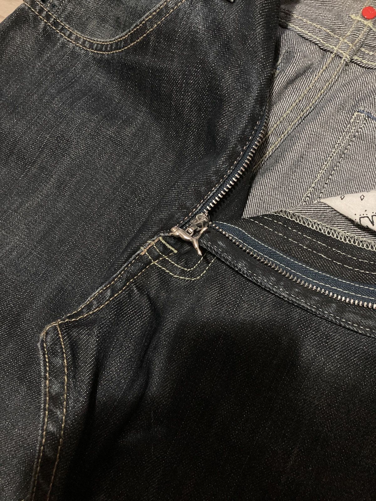 Evisu × Puma × Vintage Evisu x Puma Vintge denim pants jeans Size US 30 / EU 46 - 8 Thumbnail