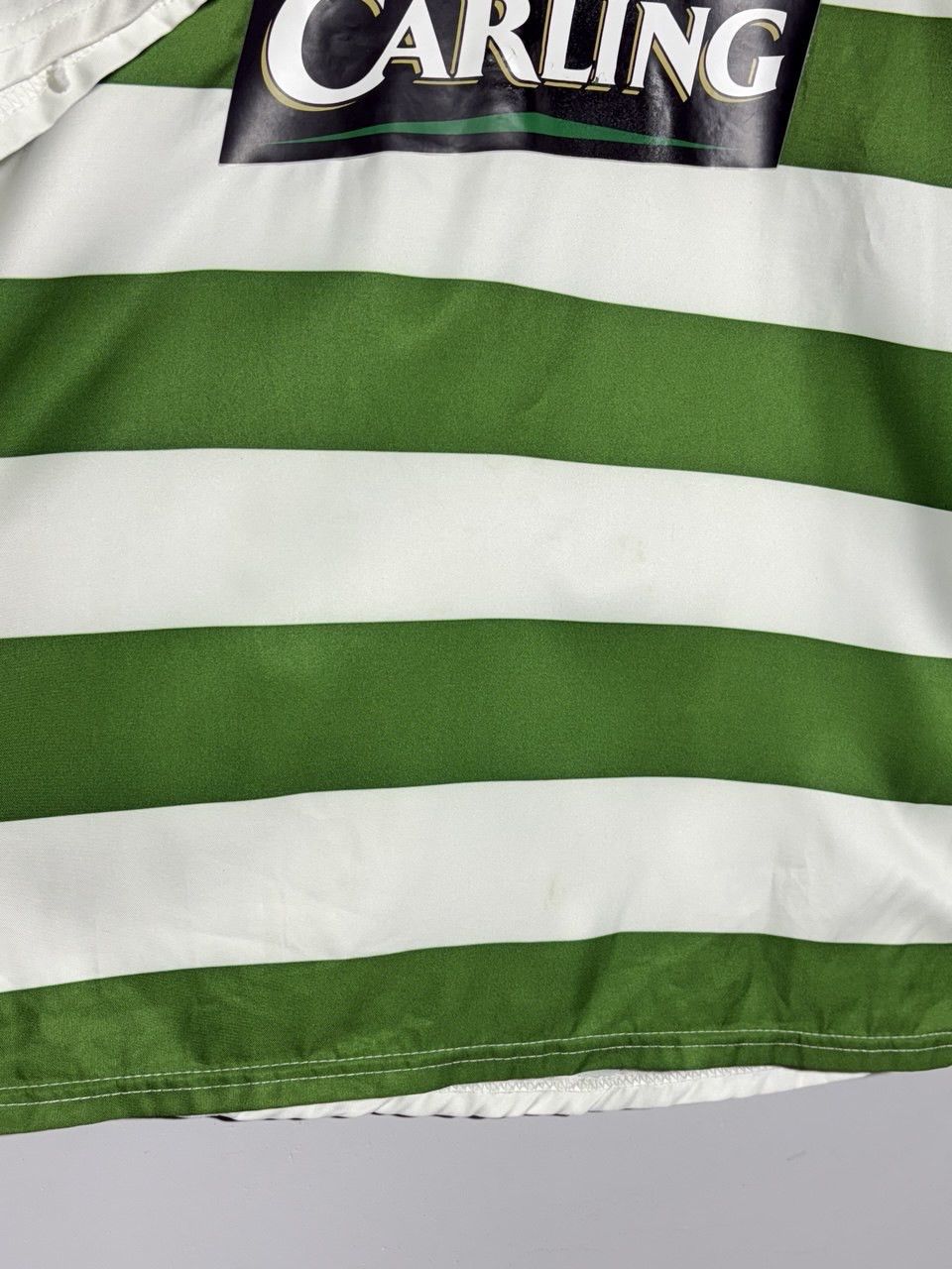 Nike 2009 Vintage Nike Celtic Soccer Jersey Carling Scottish Size US XL / EU 56 / 4 - 4 Thumbnail