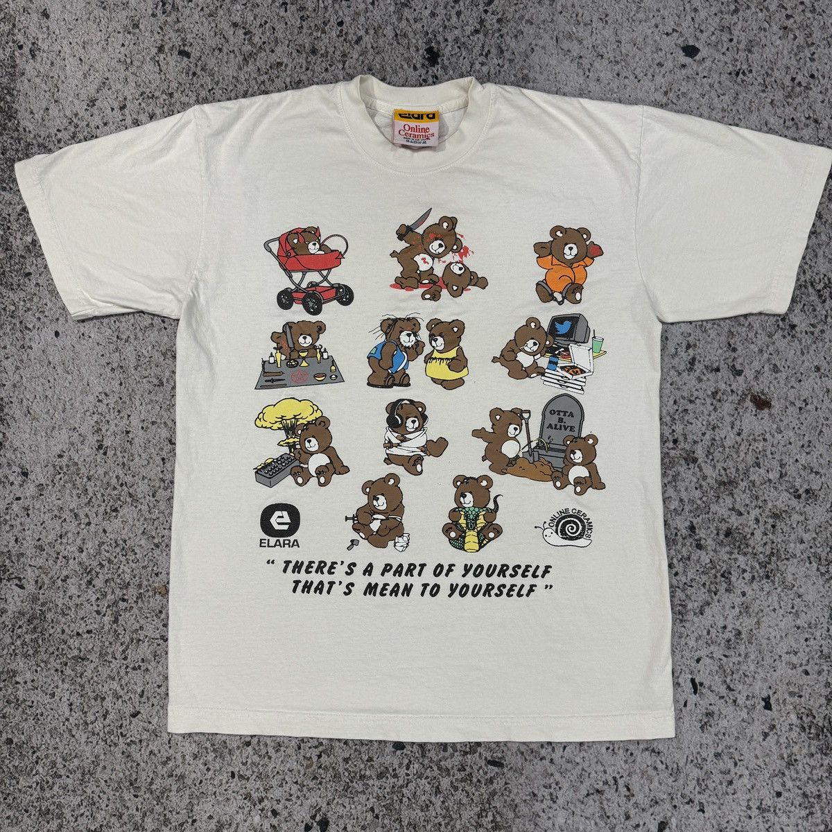 Elara × Online Ceramics Online Ceramics Elara Bear Tee Size US M / EU 48-50 / 2 - 6 Thumbnail