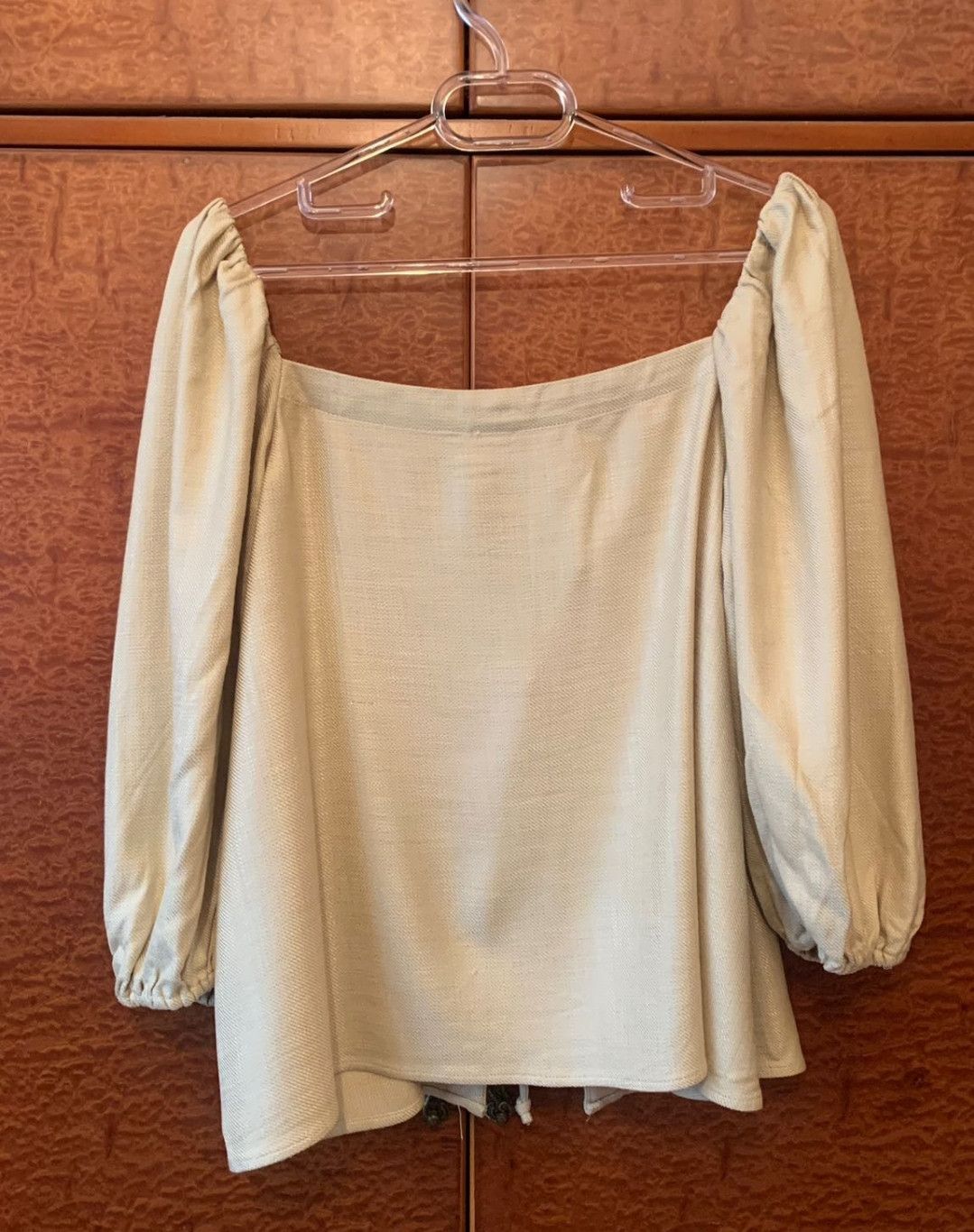 Cult Gaia Cult Gaia Sand Linen Blouse Size L / US 10 / IT 46 - 3 Thumbnail