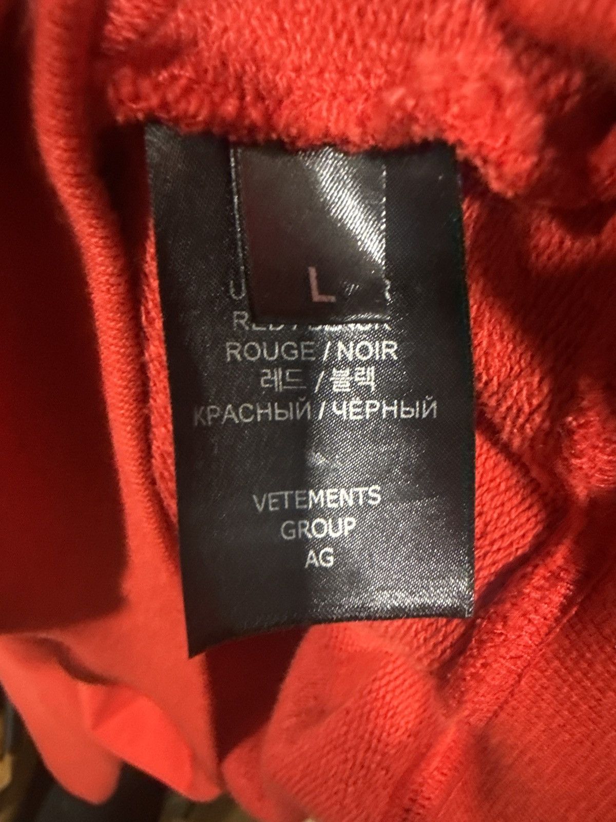 Vetements Vetements Limited Edition Hoodie Size US L / EU 52-54 / 3 - 5 Thumbnail