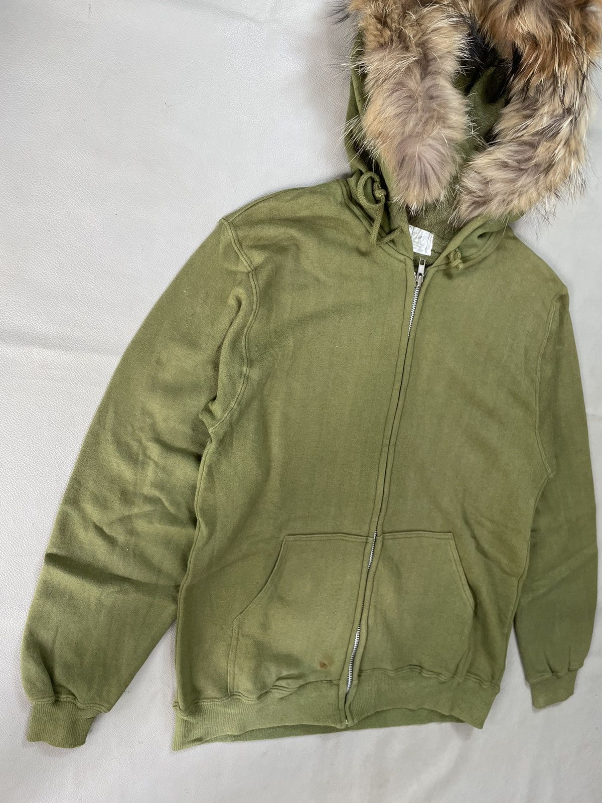 Hysteric Glamour Japanese Distressed zipp fur hoodie japanese Size US S / EU 44-46 / 1 - 2 Thumbnail