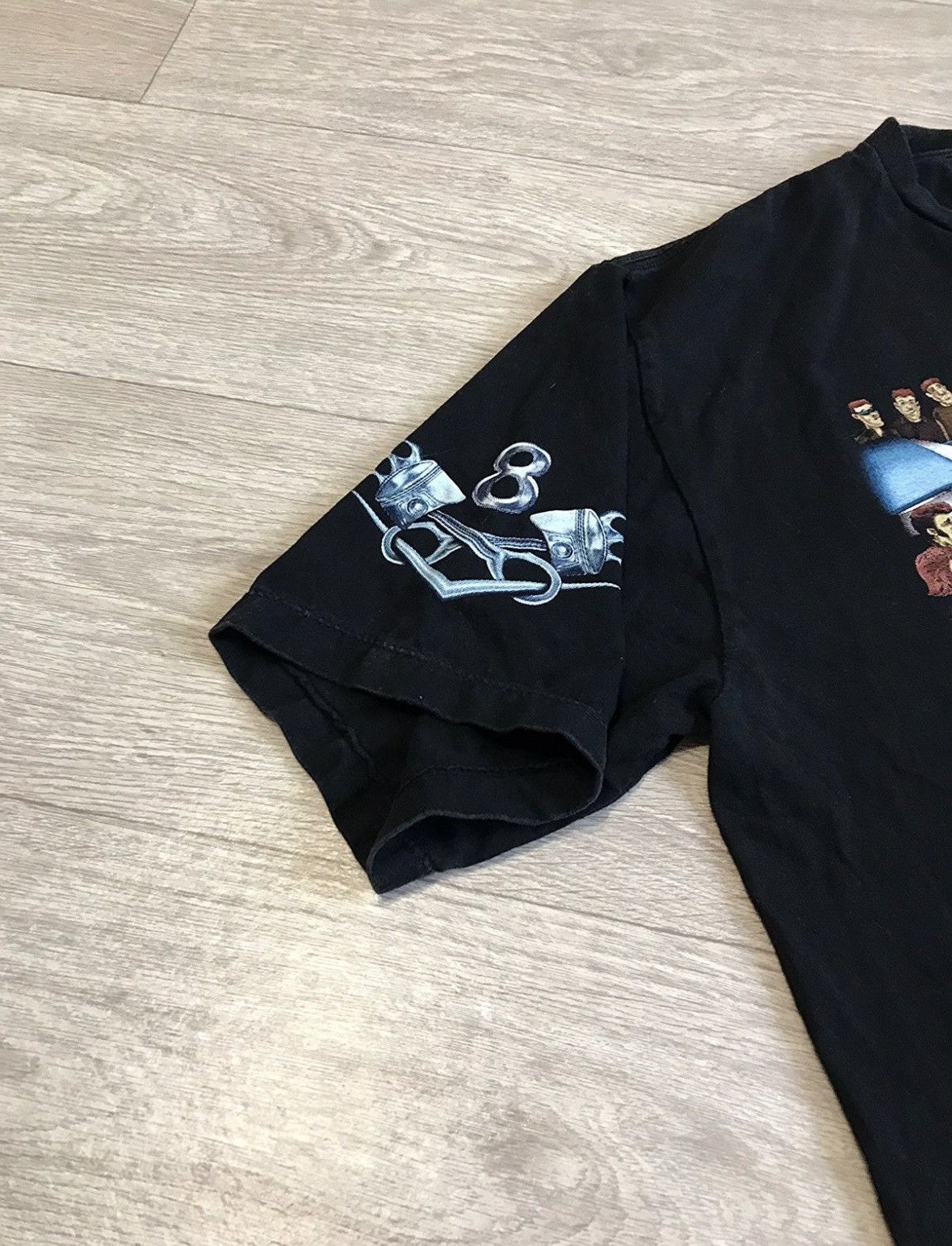 Vintage 🔷Vintage Akama Racing Art Comics T-shirt🔷 Size US XL / EU 56 / 4 - 2 Thumbnail