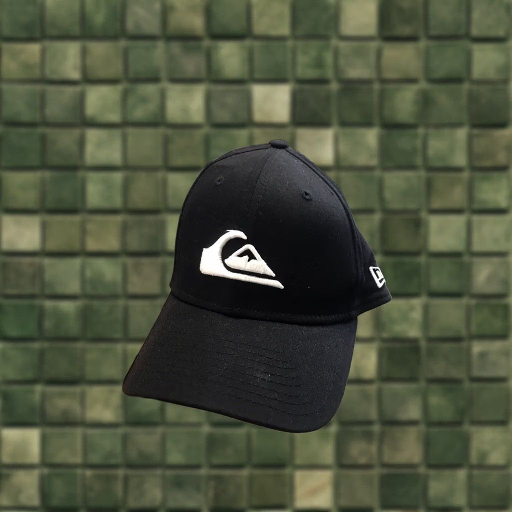 New Era New Era Hat M/L Black Mountain and Wave Logo Embroidery 3930 Mens Size ONE SIZE - 1 Thumbnail