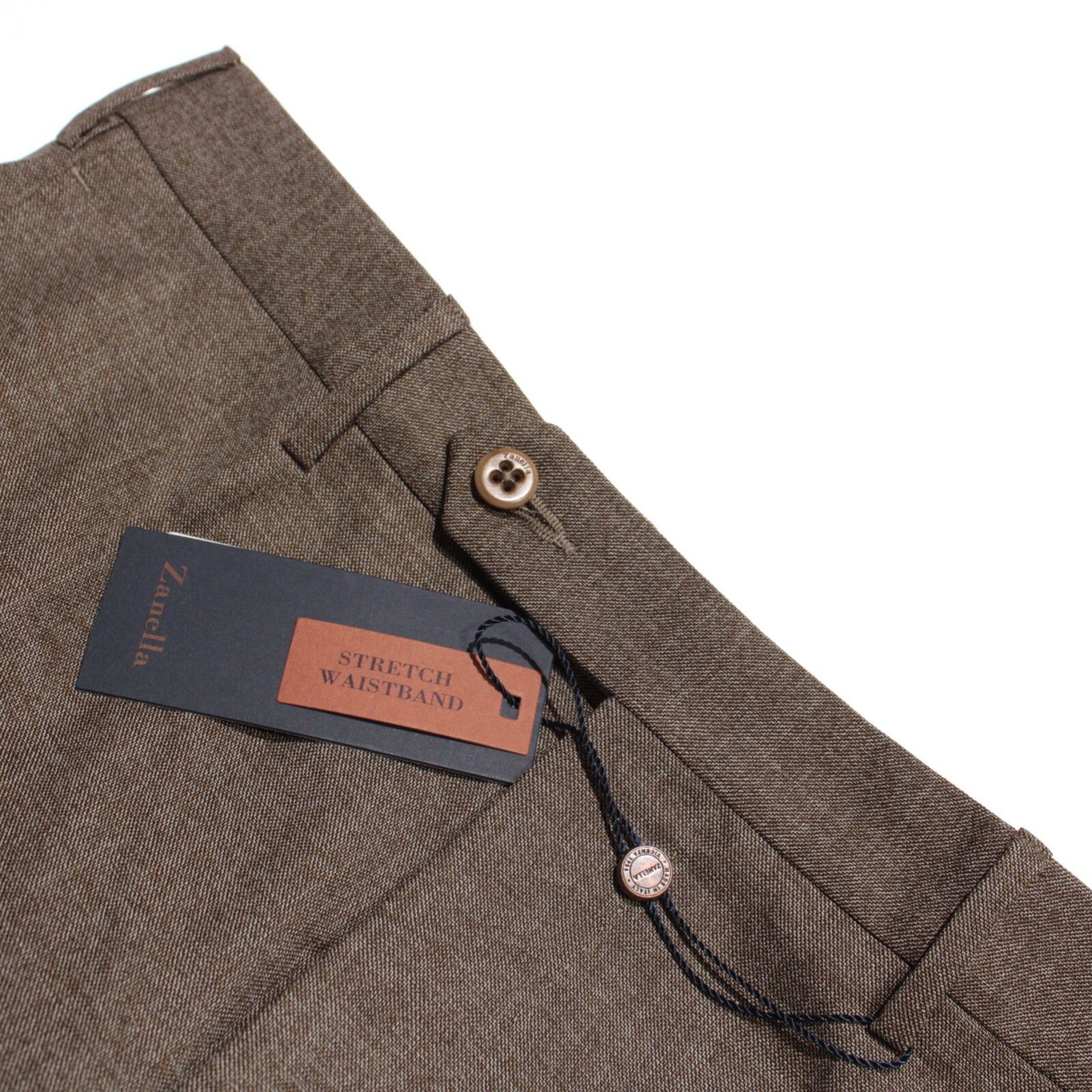Zanella Zanella New with tags Dress Pants Size 32 US In Brown Size US 32 / EU 48 - 1 Thumbnail