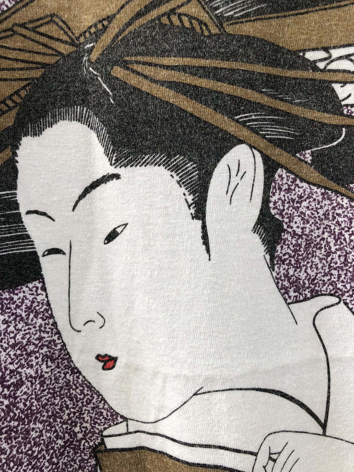 Japanese Brand × Vintage Vintage Geisha Japanese Girl Photo Tee Size US L / EU 52-54 / 3 - 8 Thumbnail