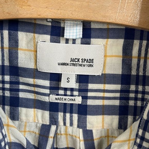 Jack Spade Jack Spade Trextured Plaid Gridded Short Sleeve Button Down Size US S / EU 44-46 / 1 - 5 Thumbnail