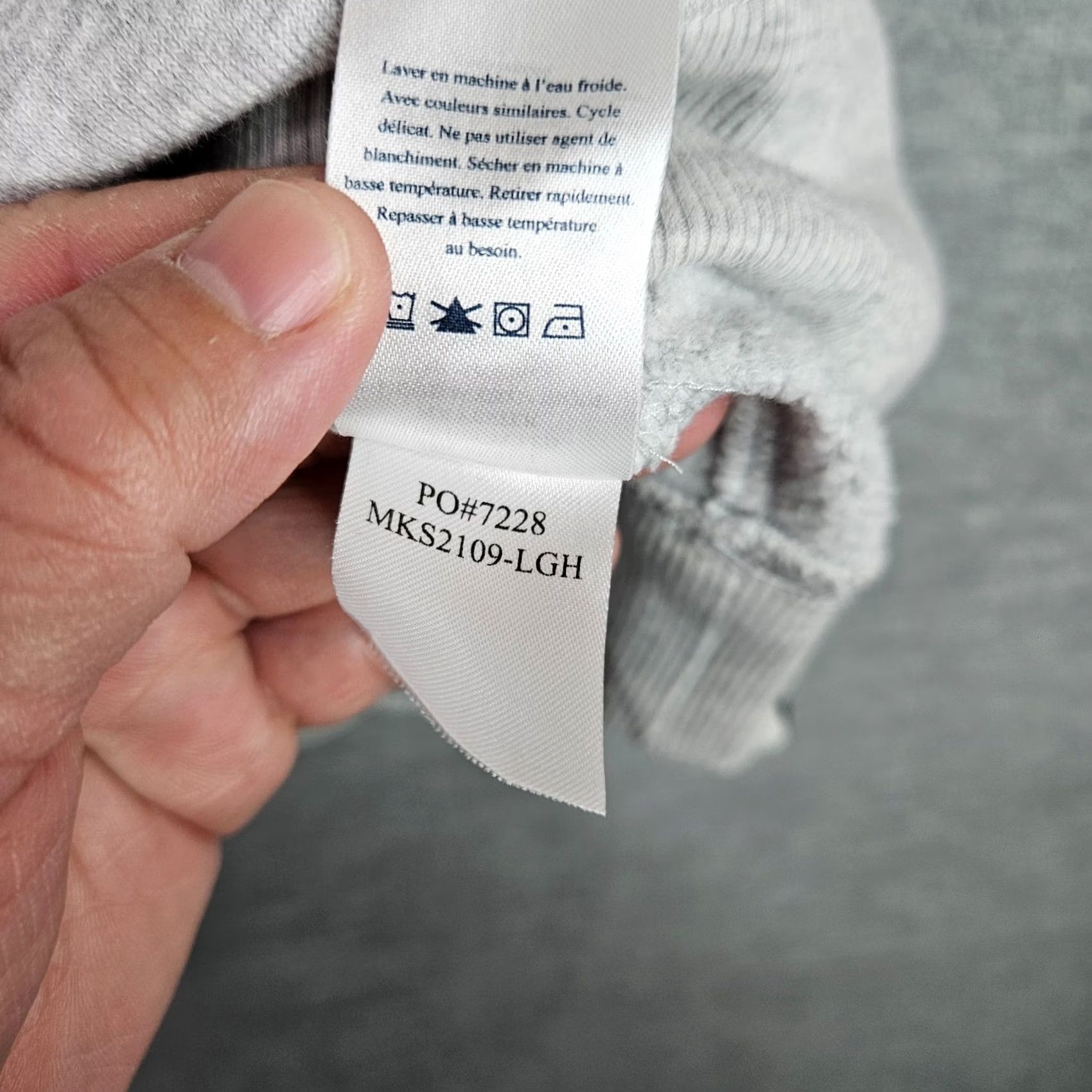 Faherty Faherty Men Long Sleeve Quarter Zipper Polo Pullover Sweatshirt M Gray Cotton Blend Zip Shirt Mens Size US M / EU 48-50 / 2 - 4 Thumbnail