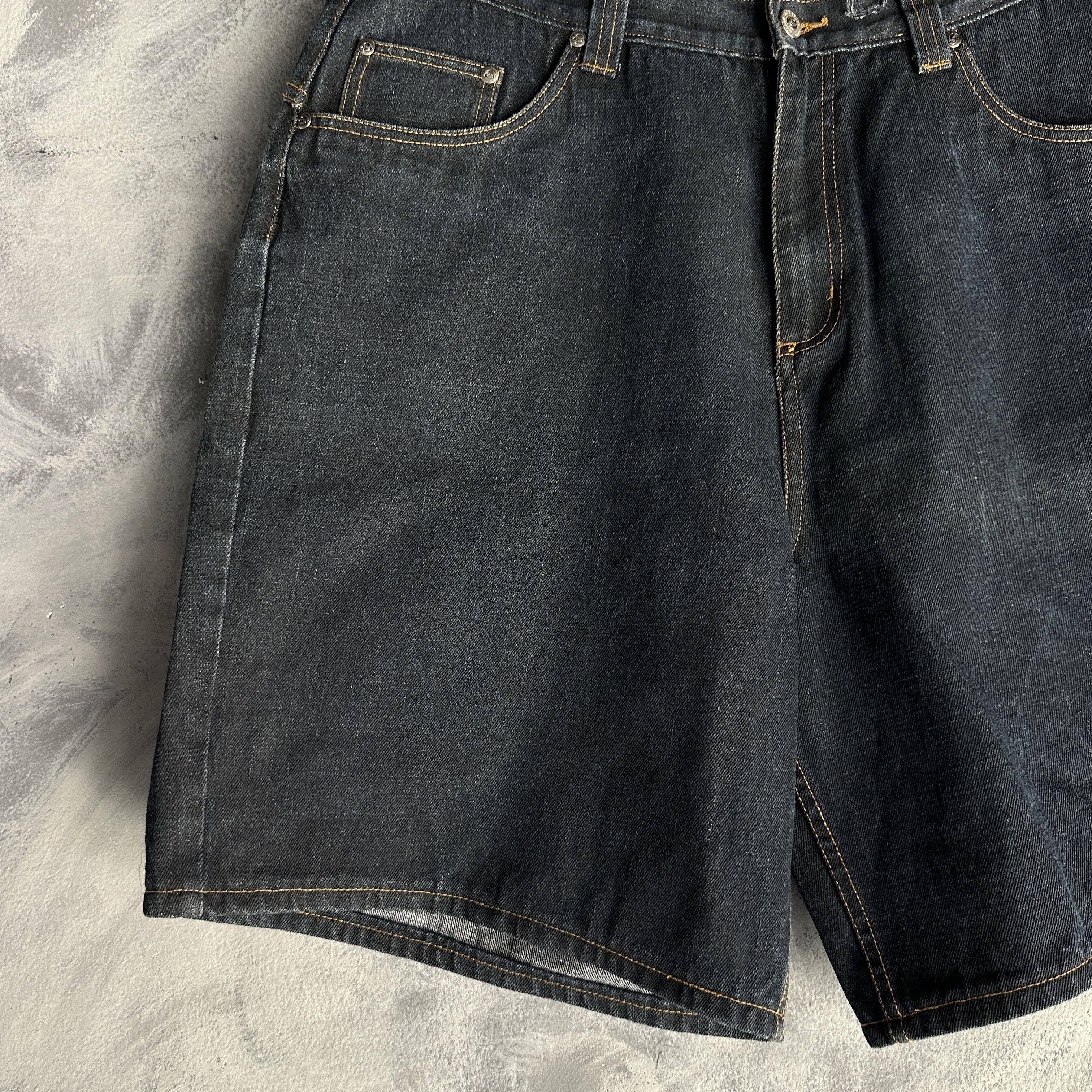 Anchor Blue Vtg Anchor Blue Shorts Denim Baggy Relaxed Long Y2K Casual Size US 38 / EU 54 - 3 Thumbnail