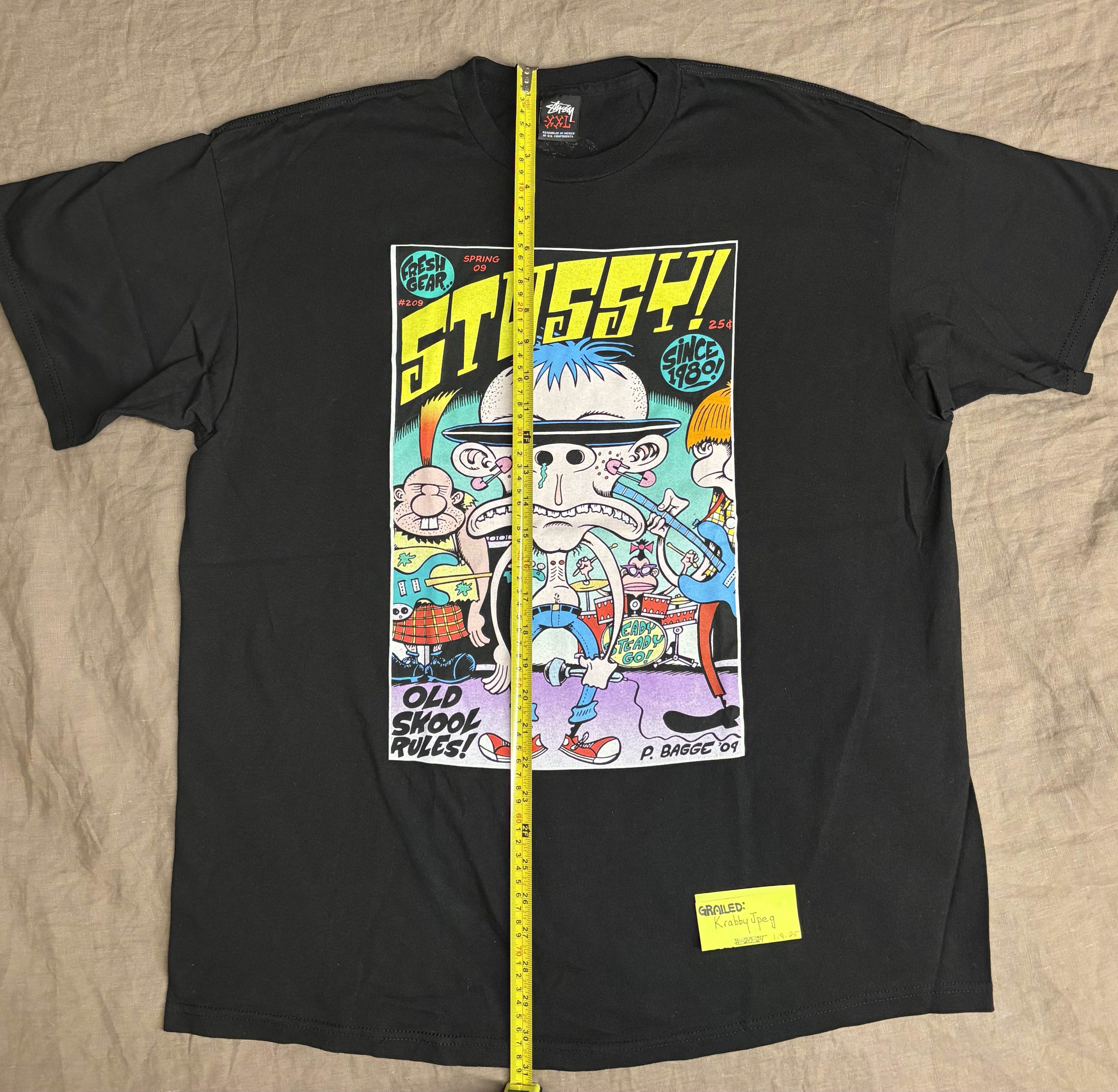 Stussy Deadstock 2009 Stussy x Peter Bagge Size US XXL / EU 58 / 5 - 2 Thumbnail