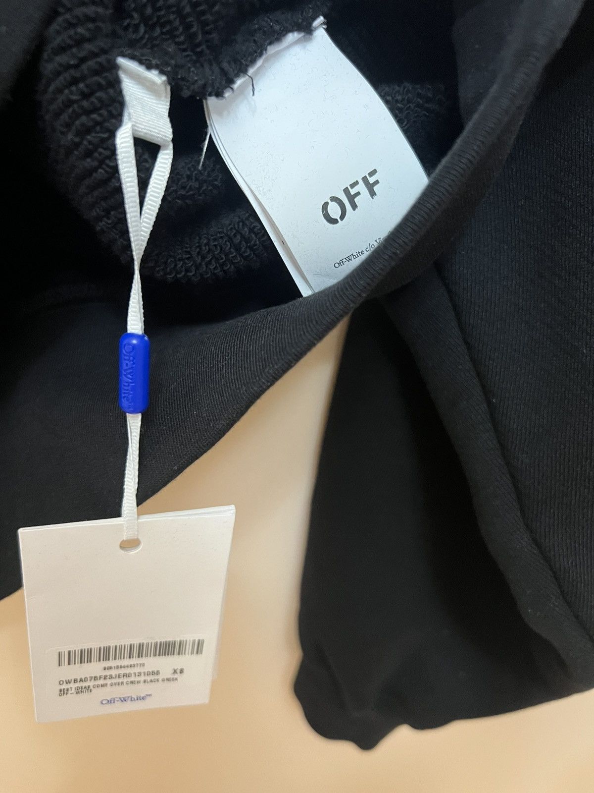 Off-White Off-White Sweatshirt | The Best Ideas Come At Night | XS Size US XS / EU 42 / 0 - 5 Thumbnail