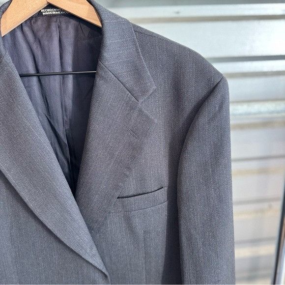 Stafford Stafford Traveler Plus Men’s Charcoal Blazer Sz 40R Size 40R - 7 Thumbnail