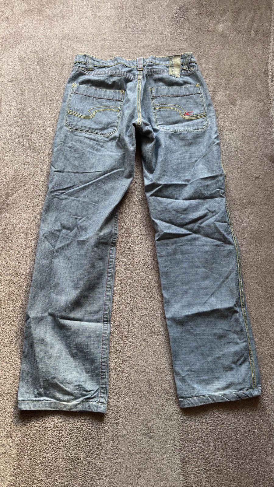 If Six Was Nine O’Neill Reversible distressed Mudwash Jean Y2K lgb jnco vibe Size US 32 / EU 48 - 2 Thumbnail