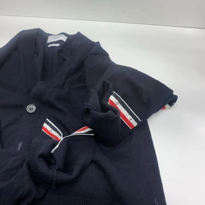 Thom Browne Thom Browne Classic Red White Blue Cardigan -2507 Size US M / EU 48-50 / 2 - 5 Thumbnail