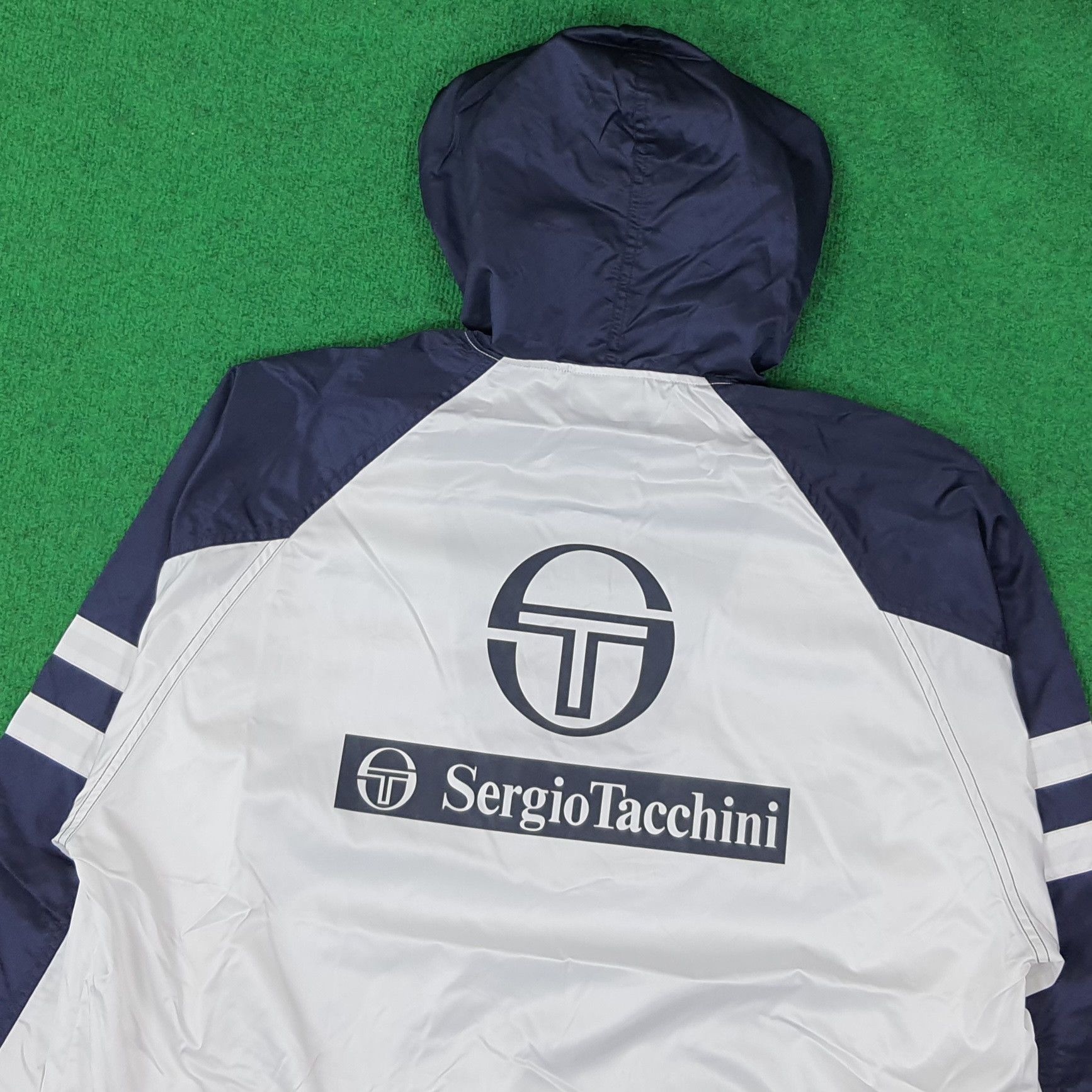 Sergio Tacchini Vintage Sergio Tacchini Half Zipper Jacket C238N10 Size US XL / EU 56 / 4 - 2 Thumbnail
