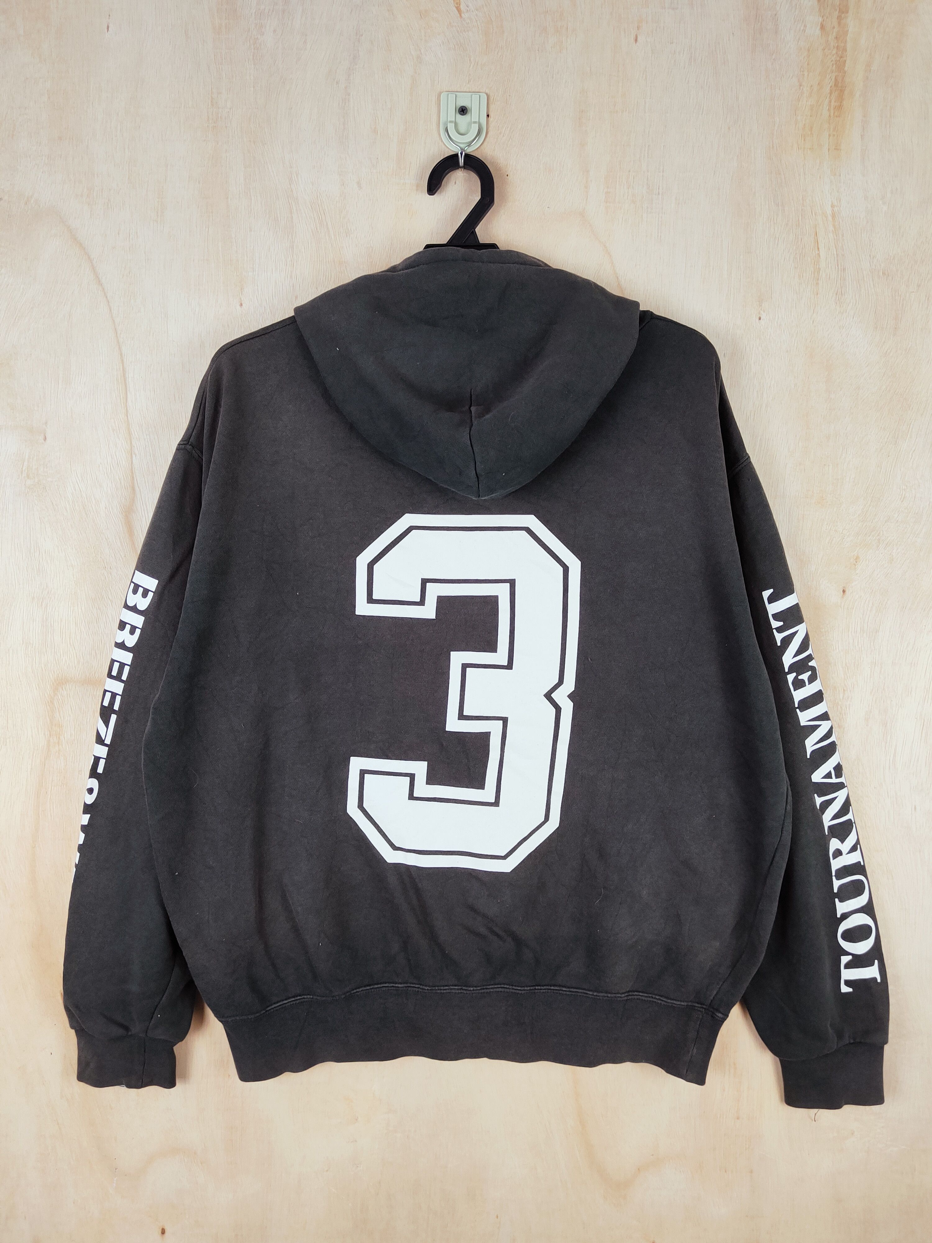 Japanese Brand × Vintage Breeze & Water original Bawon Faded Hoodie Sweaters #S2585 Size US M / EU 48-50 / 2 - 11 Thumbnail