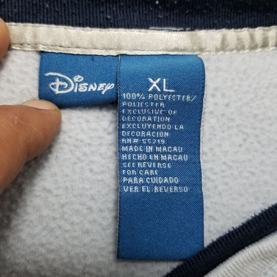 Disney Disney Sweatshirt Mens XL Long Sleeve Pullover Mickey Mouse Size US XL / EU 56 / 4 - 6 Thumbnail