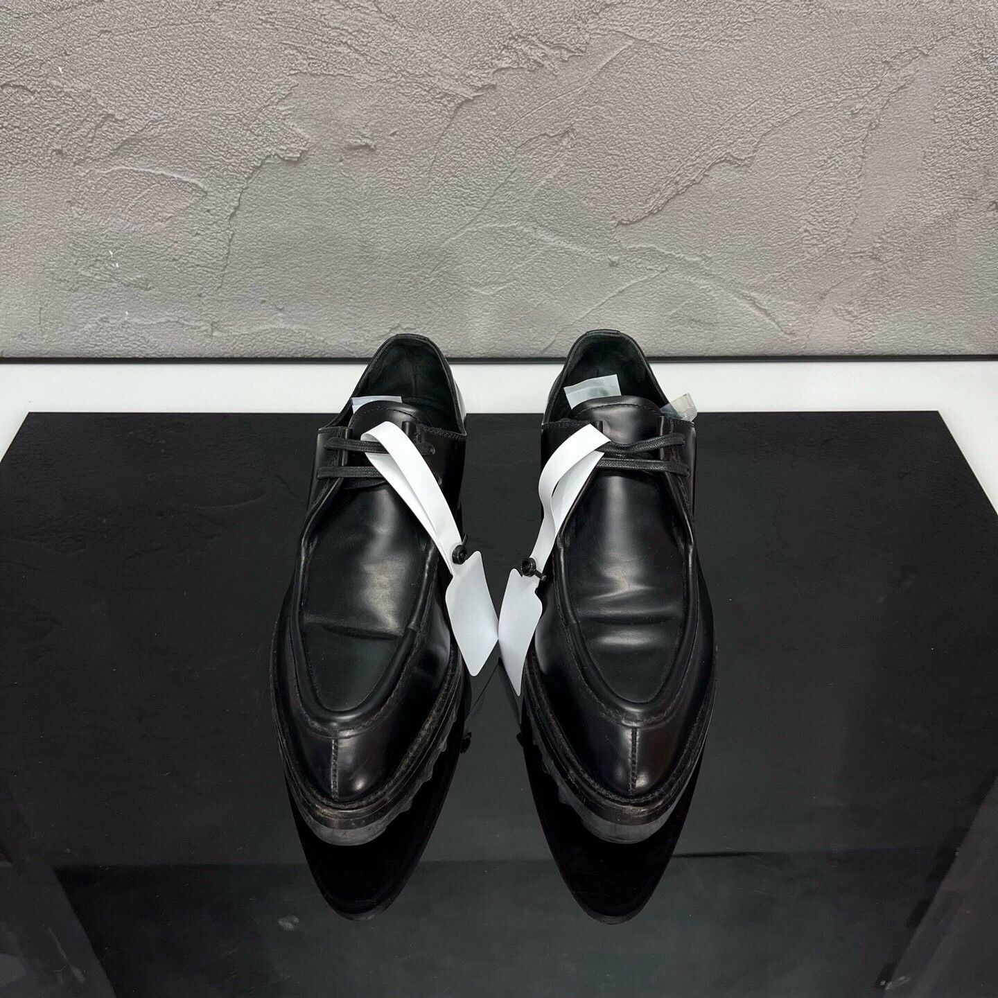 Prada PRADA platform leather shoes Size US 6.5 / IT 36.5 - 1 Thumbnail