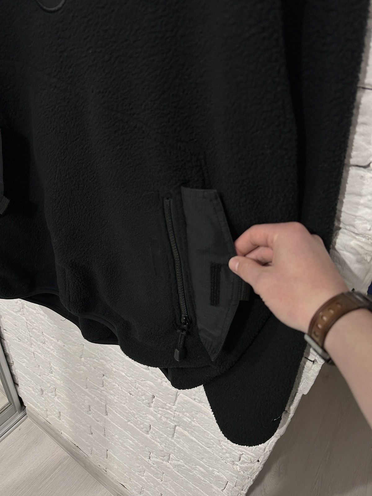 Nike ACG Black Nike ACG Ninja Sherpa Fleece Balaclava Hoodie Size M Size US M / EU 48-50 / 2 - 11 Thumbnail