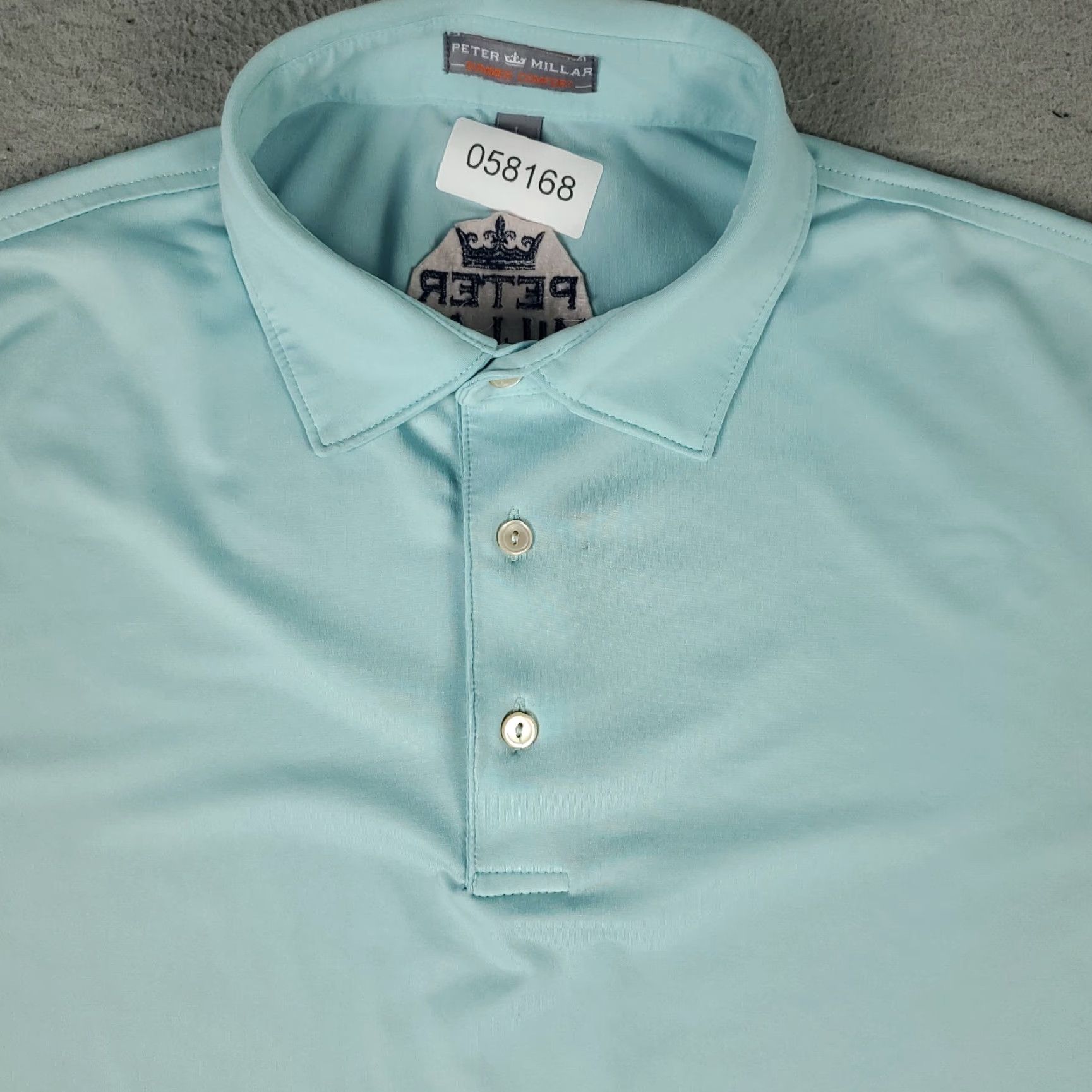 Peter Millar Peter Millar Polo Shirt Mens Large Blue Summer Comfort Short Sleeve Polo Mens L Blue Modern Preppy Sports Shirt Size US L / EU 52-54 / 3 - 2 Thumbnail