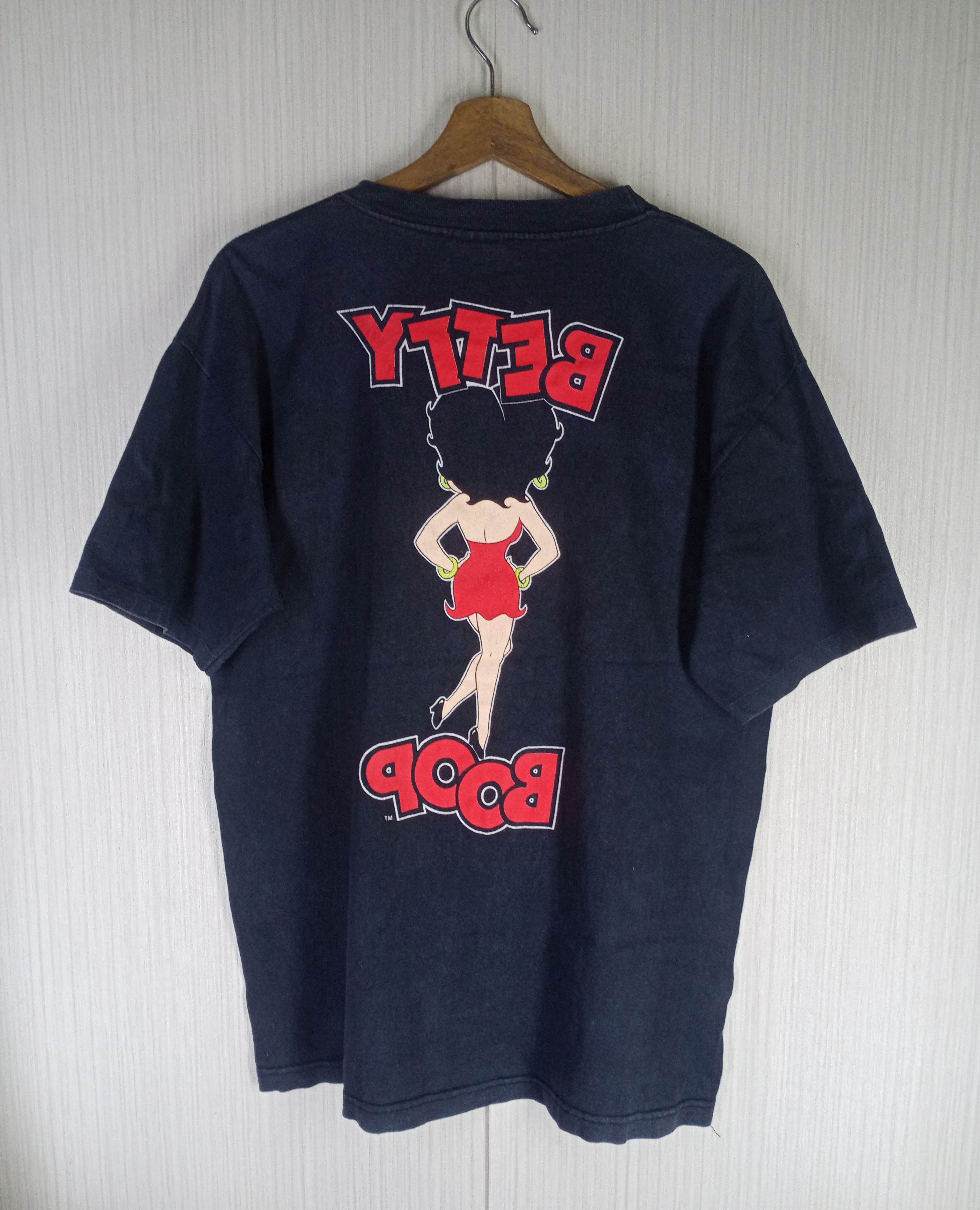 Cartoon Network Rare Vintage 80s Betty Boop Tshirt Size US L / EU 52-54 / 3 - 2 Thumbnail
