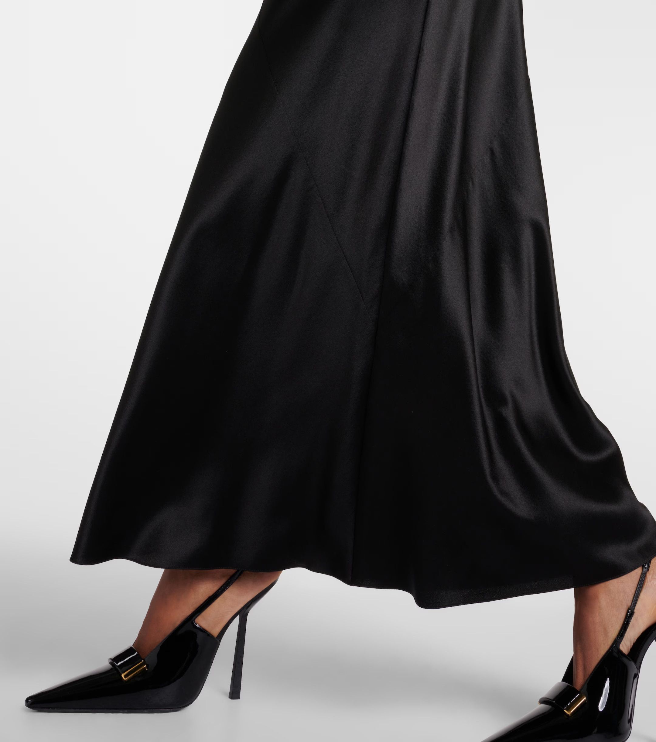 Saint Laurent Paris o1bcso1str1124 Skirt in Black Size 27" / US 4 / IT 40 - 5 Thumbnail
