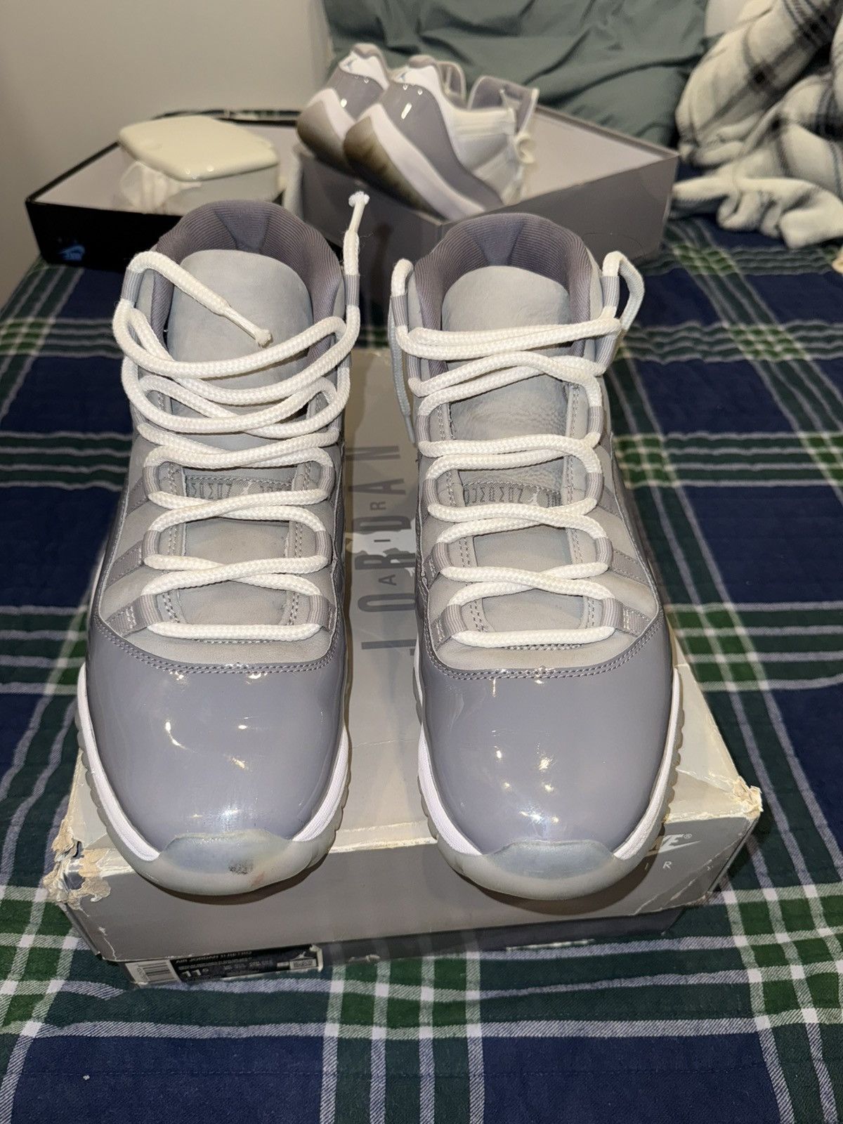 Jordan Brand Jordan 11 “Cool Grey” Size 11.5 Size US 11.5 / EU 44-45 - 3 Thumbnail