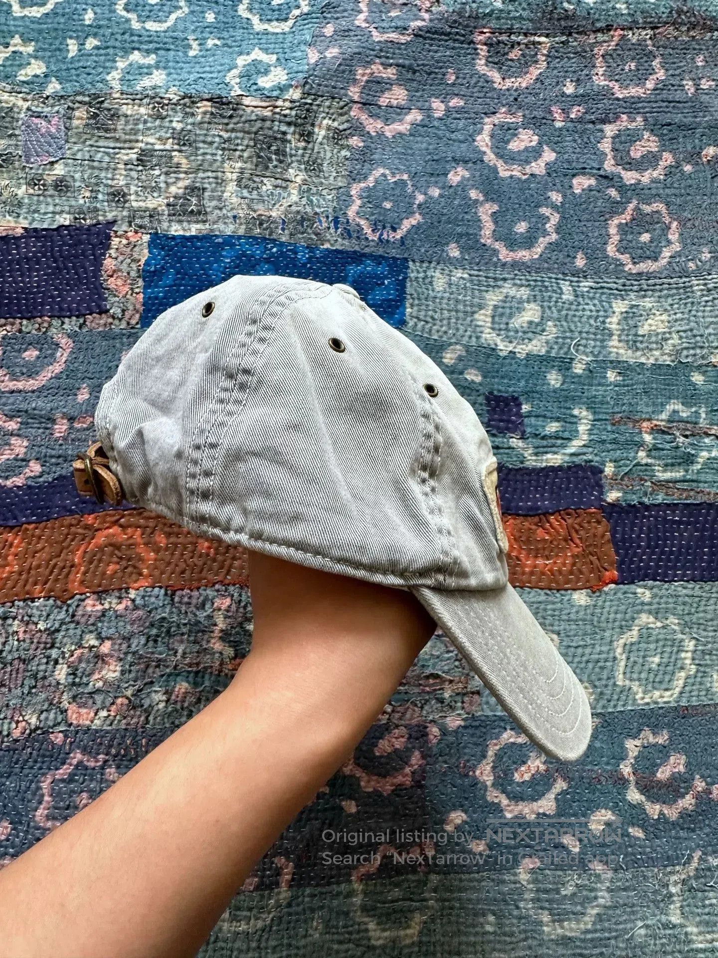 RRL Ralph Lauren vintage washed trucker baseball cap. Size ONE SIZE - 3 Thumbnail