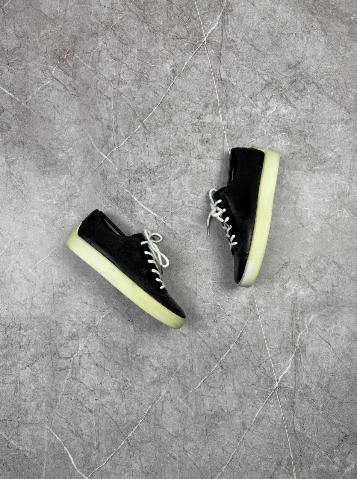 The Last Conspiracy The Last Conspiracy x Ecco Black Leather low-top Sneakers 41 Size US 8 / EU 41 - 2 Thumbnail