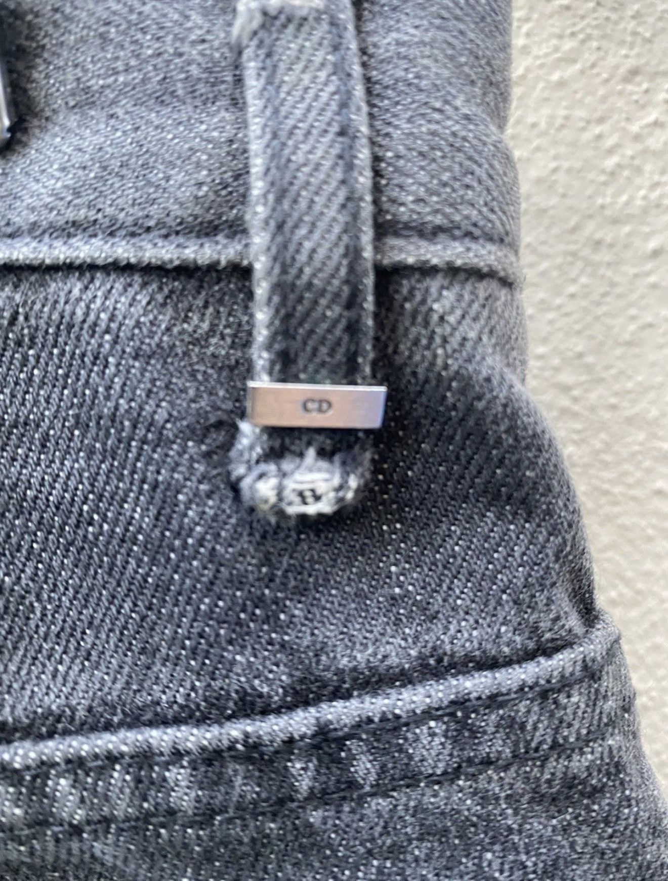 Dior Christian Dior by Hedi Slimane Washed Out Black Jeans Size US 30 / EU 46 - 9 Thumbnail