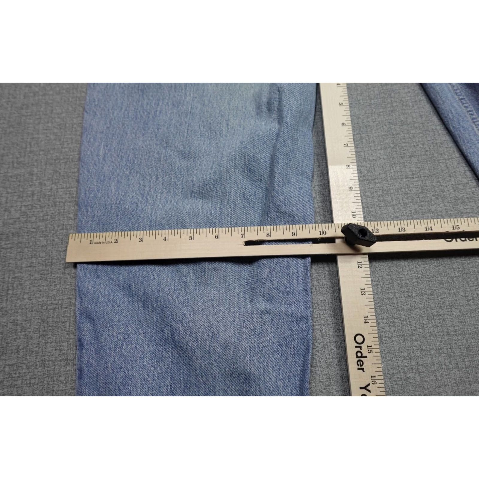 Levi's VINTAGE Levi’s 560 Jeans Men 36x30 Blue Baggy Light Wash Wide Leg Hip Hop Skater Jeans Men Size US 36 / EU 52 - 7 Thumbnail