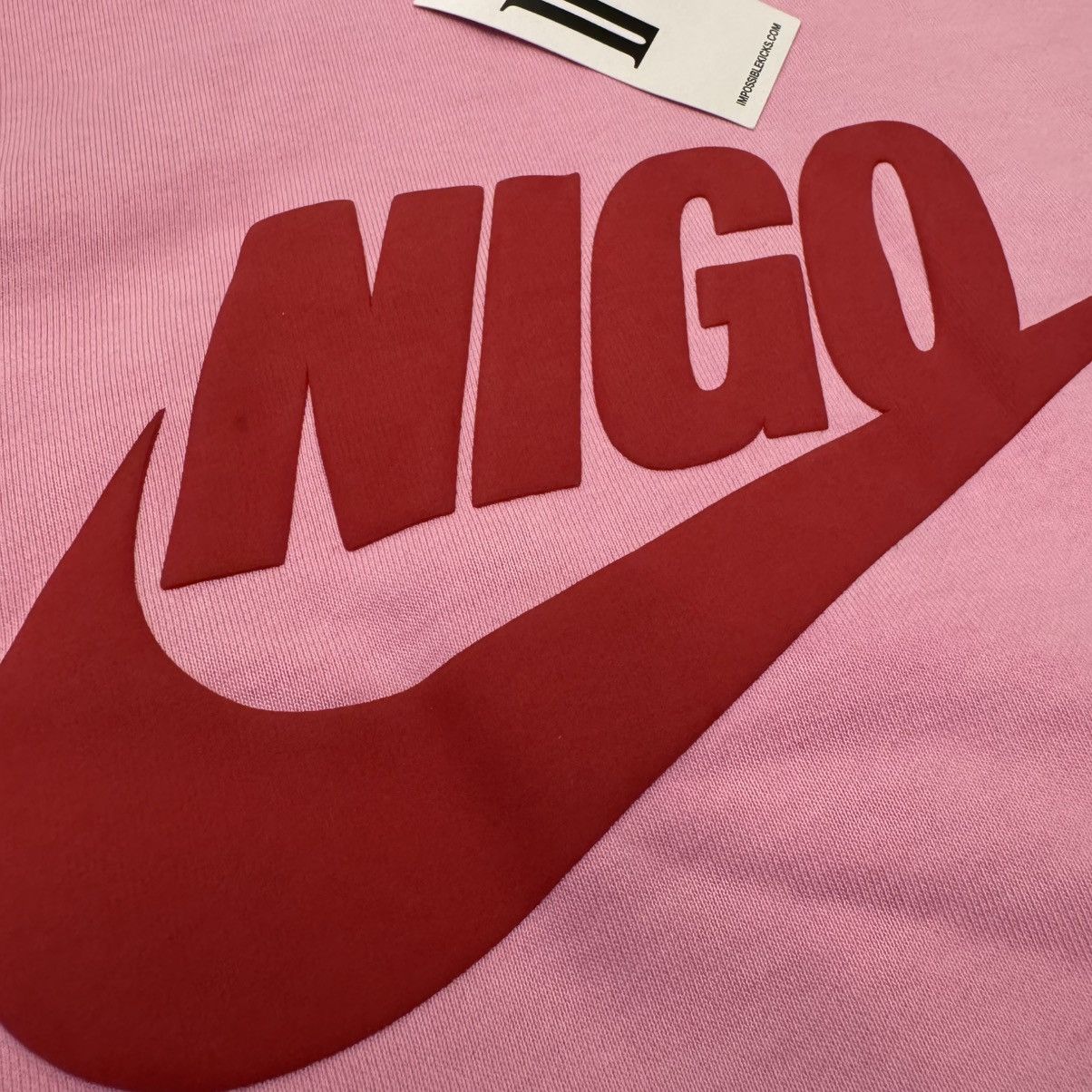 Nigo × Nike Nike x Nigo NRG Fleece Crew Sweatshirt Size US XL / EU 56 / 4 - 3 Thumbnail