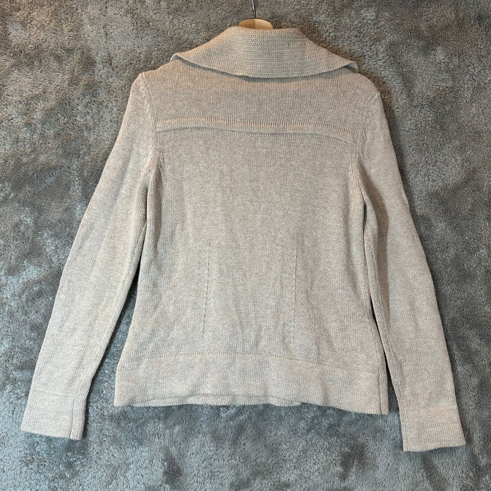 Other Talbots Double Breasted Cardigan Sweater Collar S SP PS Size S / US 4 / IT 40 - 2 Thumbnail