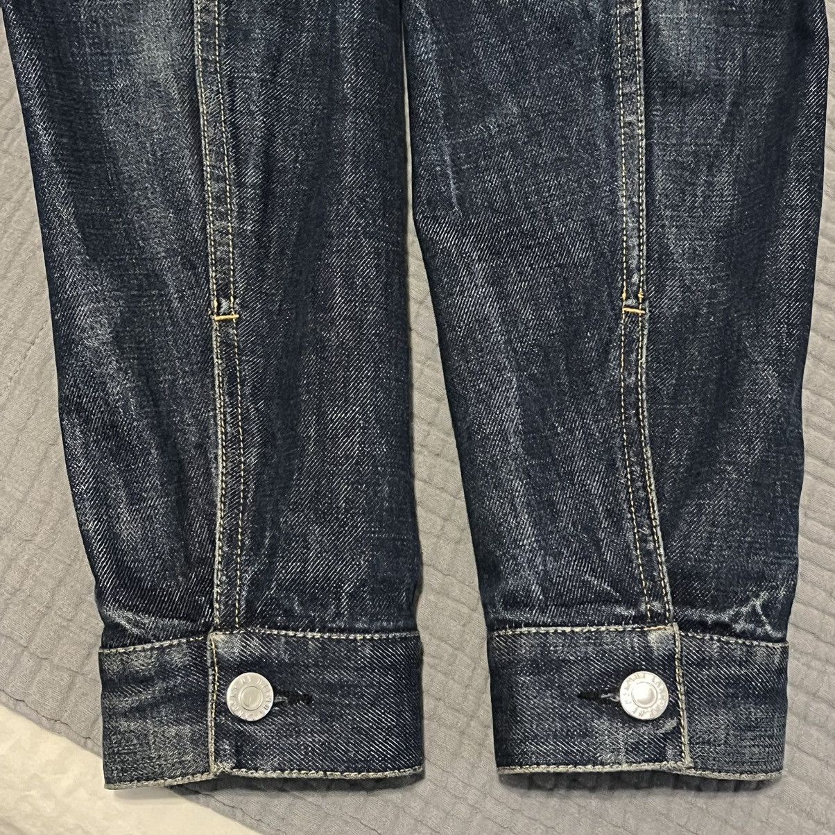 Helmut Lang × Vintage One Pocket Indigo Denim Jacket AW2001 — EU50 Size US M / EU 48-50 / 2 - 7 Thumbnail
