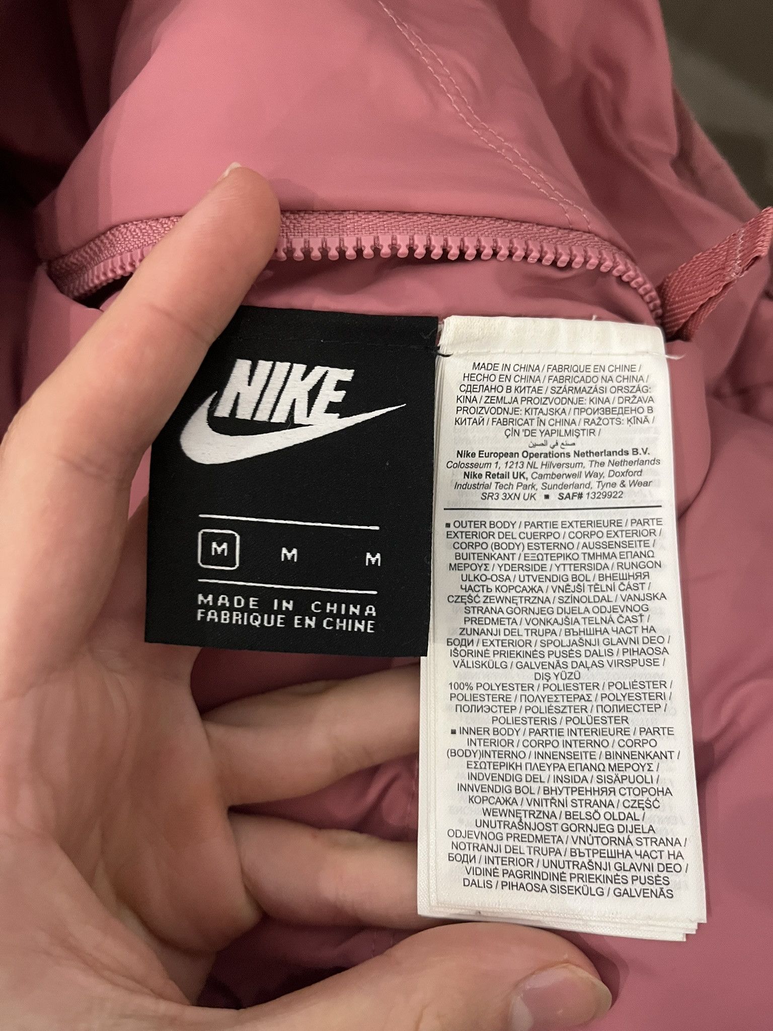 Nike Nike Reversible Puffer Jacket Pink Size S / US 4 / IT 40 - 7 Thumbnail