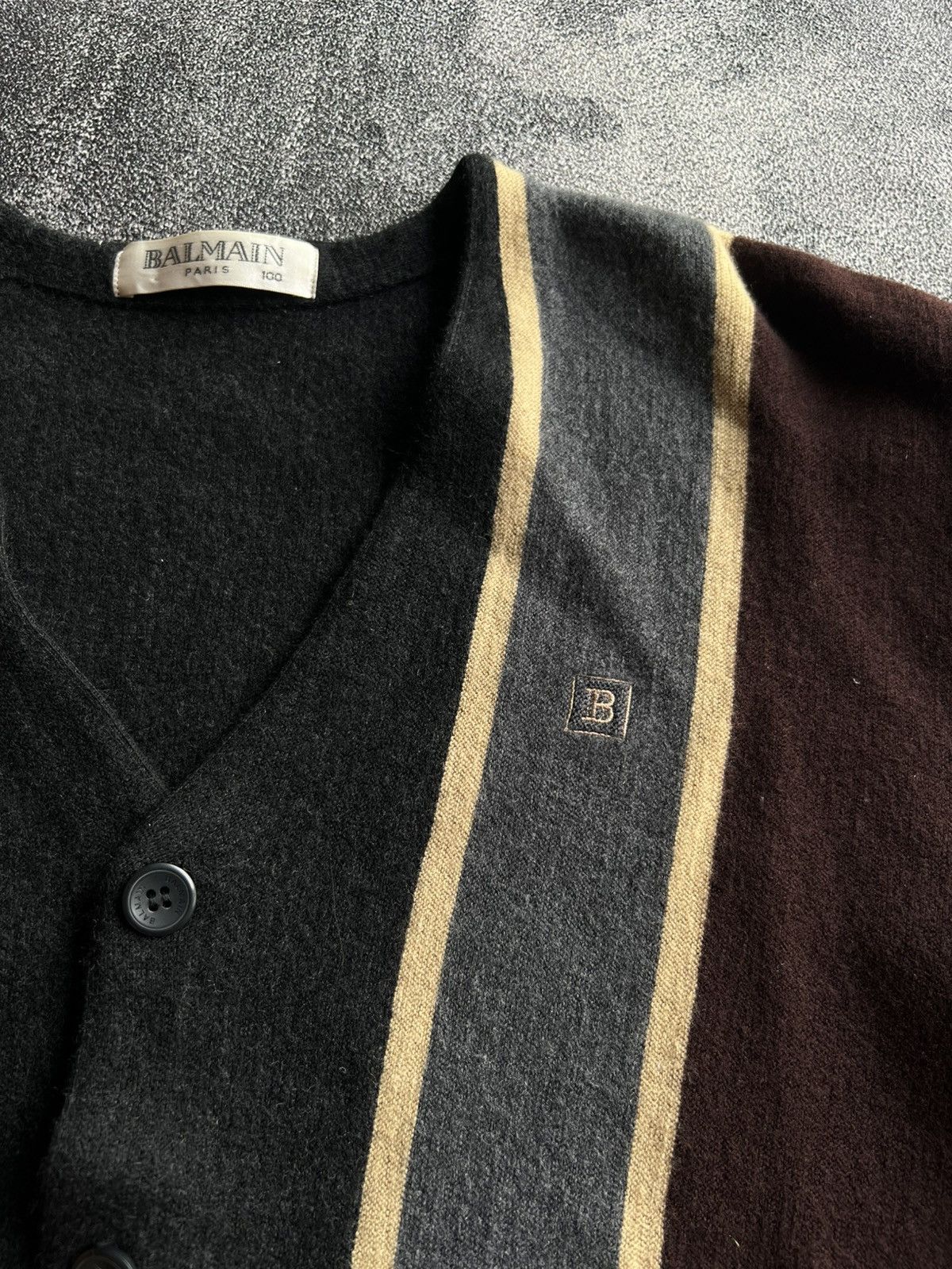 Balmain Balmain Paris 90s Cardigan Size US M / EU 48-50 / 2 - 5 Thumbnail