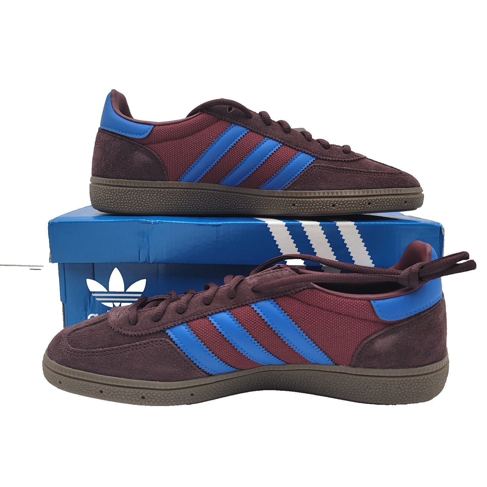 Adidas Adidas Handball Spezial Men Shoes Sz 9, Color: Burgundy/Blue Size US 9 / EU 42 - 2 Thumbnail