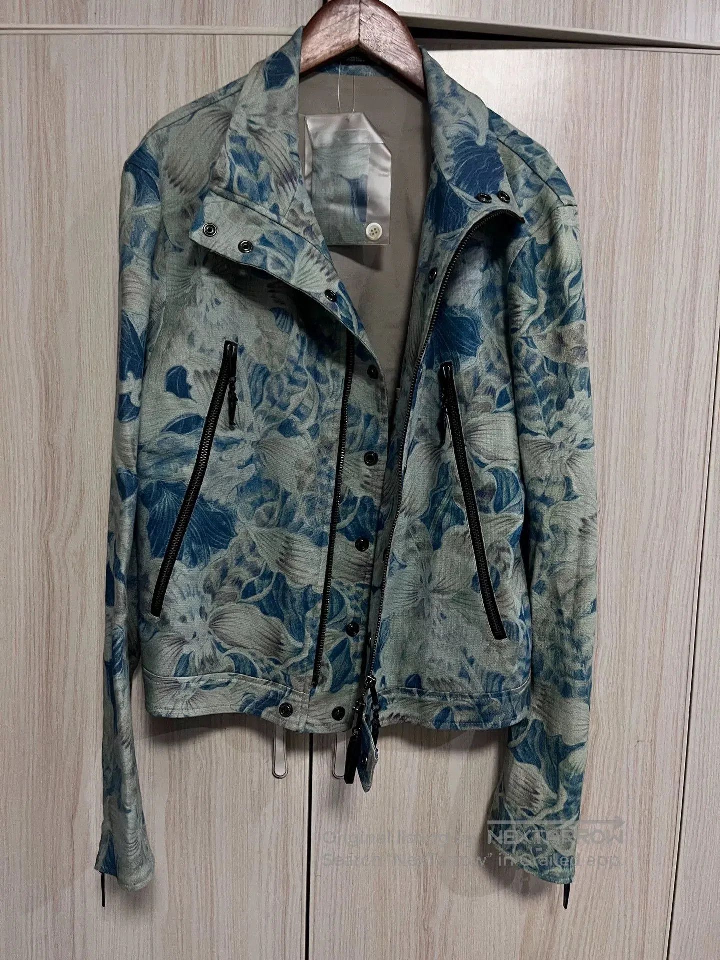 Yohji Yamamoto Yohji Yamamoto Floral Motorcycle Jacket. Size US M / EU 48-50 / 2 - 1 Thumbnail