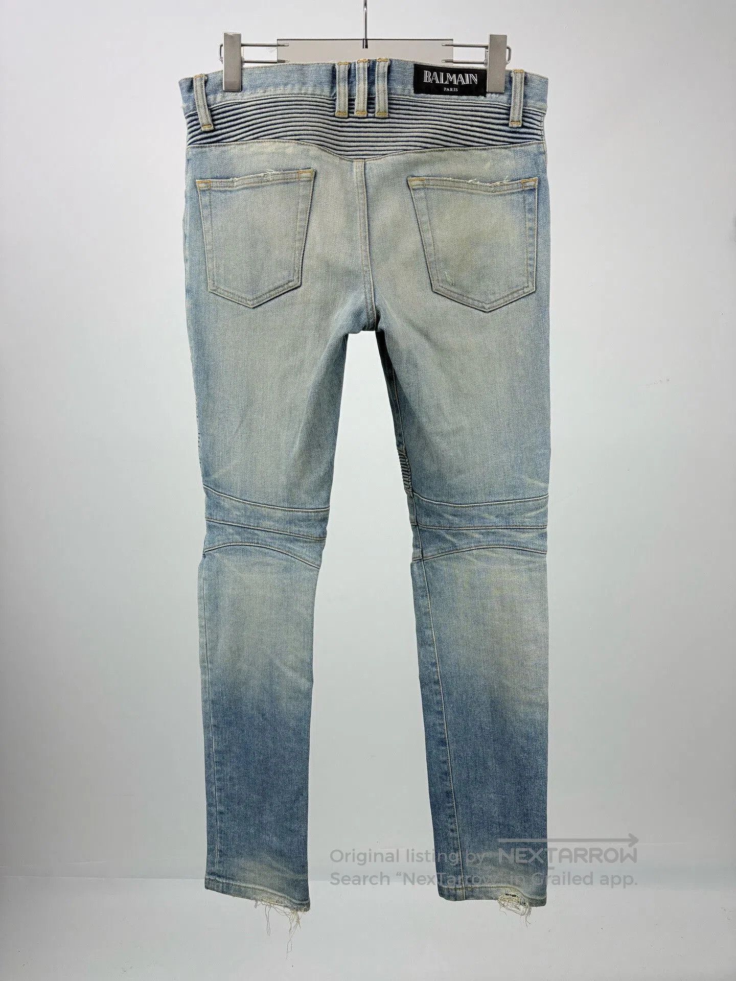 Balmain Balmain Distressed Knife. Size US 30 / EU 46 - 2 Thumbnail