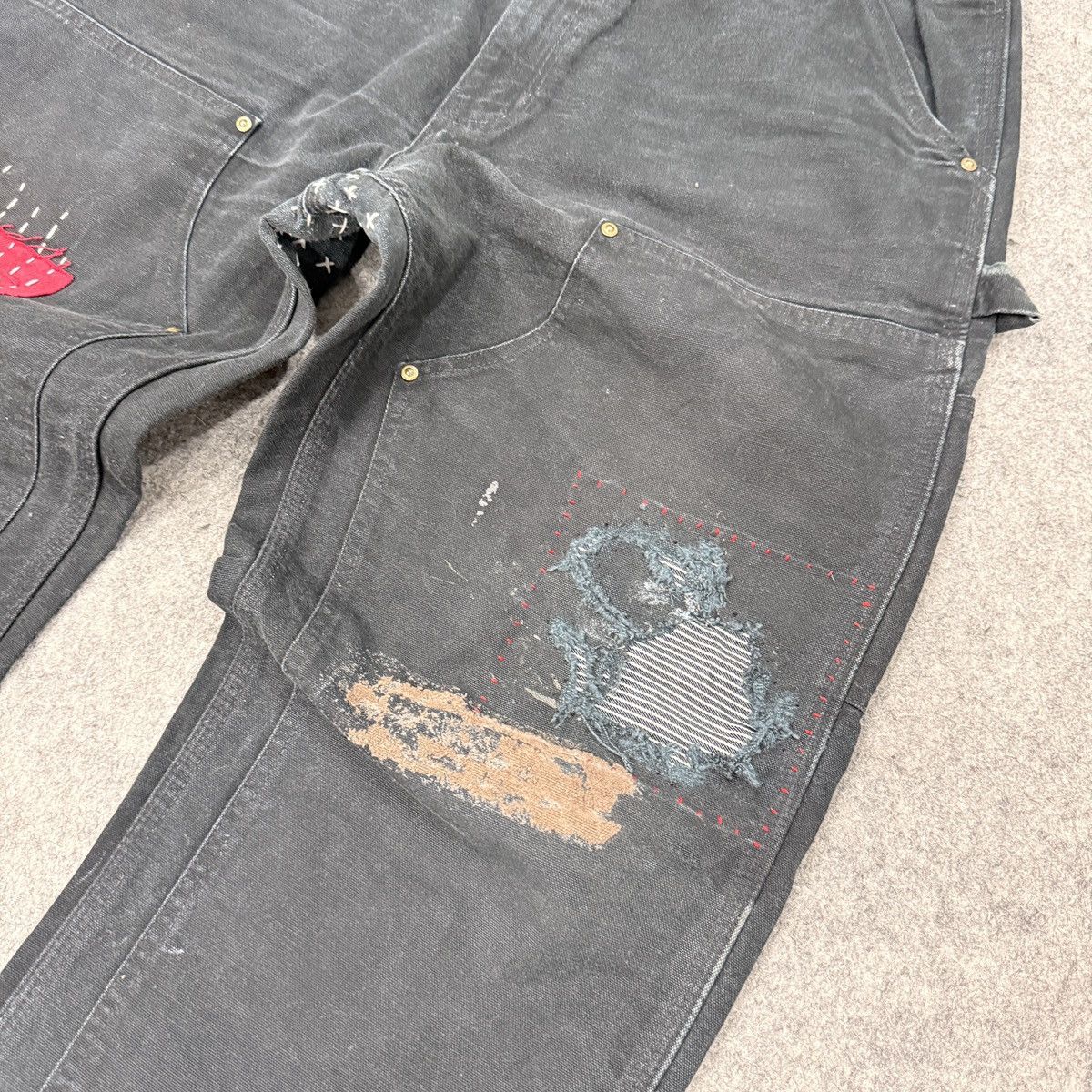 Carhartt 1 of 1 Carhartt Sashiko double knee denim Size US 36 / EU 52 - 5 Thumbnail