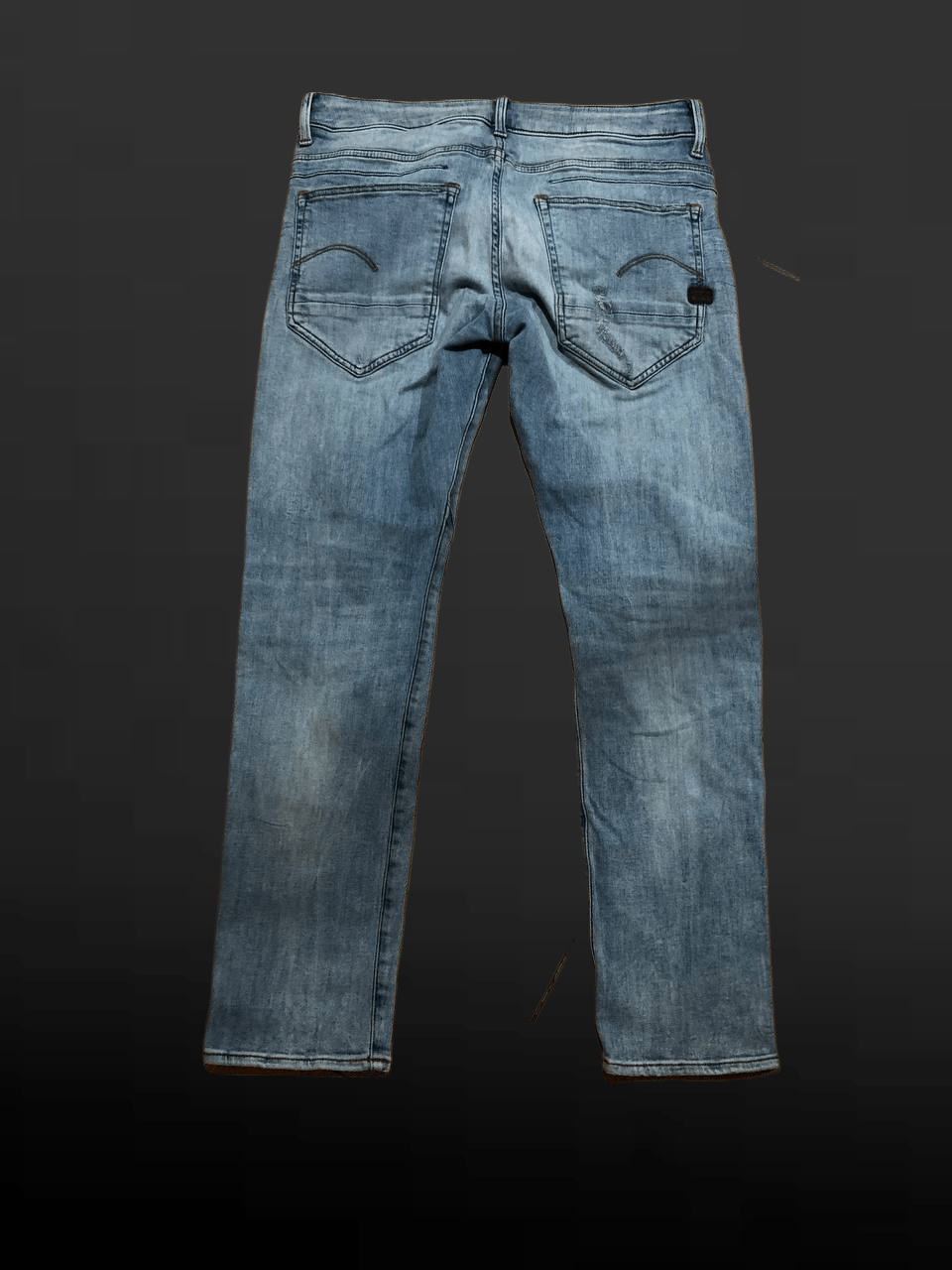G-Star G-STAR RAW Denim D-STAQ 5-PKT SLIM Stretch Straight Jeans Size US 32 / EU 48 - 1 Thumbnail