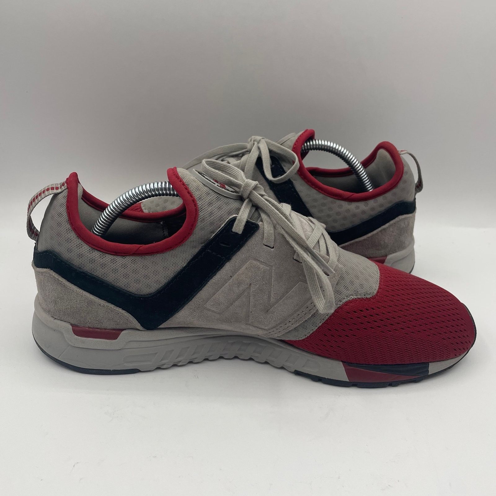 New Balance New Balance 247 Running Shoes Casual Grey Red Mens Size 9 Size US 9 / EU 42 - 5 Thumbnail